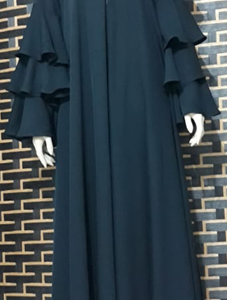 Layered Sleeves Abaya